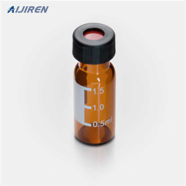 PTFE/red rubber septa sample preparation crimp vial price